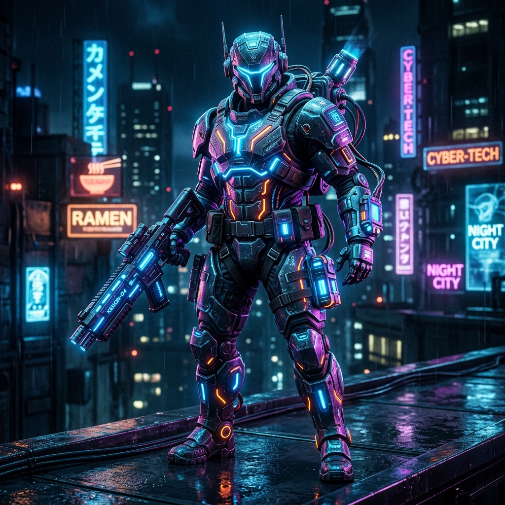Neon Cyborg